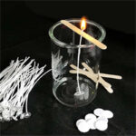 Candle Wicks 6 Inch Cotton Core Candle Making Supplies Pre Tabbed 100PCS New - Image 11
