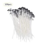 Candle Wicks 6 Inch Cotton Core Candle Making Supplies Pre Tabbed 100PCS New - Image 19
