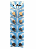 LR44 10 PACK LR44 AG13 A76 L1154 357 303 LED Button 1.5V Cell Alkaline Battery - Image 8