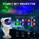 Astronaut Projector Galaxy Starry Sky Night Light Ocean Star LED Lamp Remote - Image 11