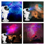 Astronaut Projector Galaxy Starry Sky Night Light Ocean Star LED Lamp Remote - Image 13