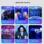 Astronaut Projector Galaxy Starry Sky Night Light Ocean Star LED Lamp Remote - Image 14