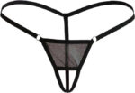Sexy Women Lace Thong G-String Panties Lingerie Underwear Crotchless T-Back Mesh - Image 5