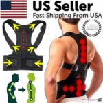 Posture Corrector Support Magnetic Back Shoulder Brace Belt Band For Men Women - Image 23