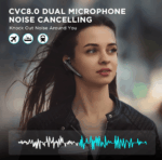 Trucker Wireless Headset Bluetooth 5.1 Earpiece Dual Mic Earbud Noise Cancelling - Image 9