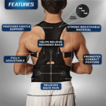 Posture Corrector Support Magnetic Back Shoulder Brace Belt Band For Men Women - Image 19