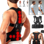 Posture Corrector Support Magnetic Back Shoulder Brace Belt Band For Men Women - Image 5