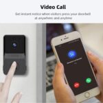 Smart Wireless WiFi Doorbell Intercom Video Camera Door Ring Bell Chime Security - Image 6