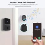 Smart Wireless WiFi Doorbell Intercom Video Camera Door Ring Bell Chime Security - Image 8
