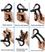 Hand Grip Strength Power Trainer Gripper Strengthener Adjustable Gym Exerciser - Image 6