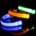 LED Adjustable Dog Collar Blinking Flashing Light Up Glow Pets Safety Waterproof - Image 22