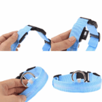 LED Adjustable Dog Collar Blinking Flashing Light Up Glow Pets Safety Waterproof - Image 23