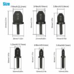 6x Swaging Tool Drill Bit Set Air Conditioner Copper Pipe Flaring Tube Expander - Image 3