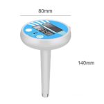 Digital Solar Powered Outdoor Floating Waterproof Rainproof Pool SPA Thermometer - Image 8