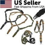 Heavy Duty Tactical Single Point Gun Rifle Sling Adjust & Quick Detach QD Buckle - Image 3