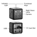 Mini Dice Camera Home Security Night Vision HD 1080P Motion Detection Nanny Cam - Image 4