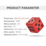 Mini Dice Camera Home Security Night Vision HD 1080P Motion Detection Nanny Cam - Image 7
