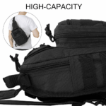 Mens Backpack Tactical Sling Shoulder Bag Molle Travel Chest Pack Outdoor Hiking - Image 7