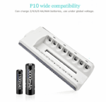 8 Slot Battery Charger For Ni-MH Ni-CD AA AAA Rechargeable Batteries Fast Charge - Image 6