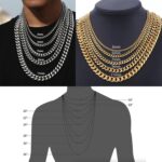 Stainless Steel Gold Silver Chain Cuban Curb Womens Mens Necklace 3/5/7/9/11mm - Image 47