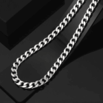 Stainless Steel Gold Silver Chain Cuban Curb Womens Mens Necklace 3/5/7/9/11mm - Image 54