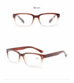 Reading Glasses Mens Womens Unisex Readers 4 PACK Square Frame New Style Quality - Image 14