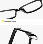 Reading Glasses Mens Womens Unisex Readers 4 PACK Square Frame New Style Quality - Image 19