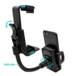 Universal 360�� Car Rearview Mirror Mount Stand Holder Cradle For Cell Phone GPS - Image 12