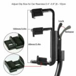 Universal 360�� Car Rearview Mirror Mount Stand Holder Cradle For Cell Phone GPS - Image 5