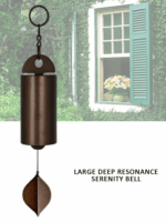 Large Deep Resonance Serenity Metal Bell Heroic Wind Chimes Outdoor Garden Decor - Image 11