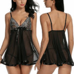 Women's Sexy Lingerie Babydoll Sleepwear Underwear Lace Dress G-String Nightwear - Image 15