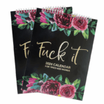 2025 Calendar For Tired-Ass Women Swear Word 12 Month Weekly Daily Wall Planner - Image 8