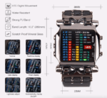 Luxury Men's Watch LED Sports Date Digital Bracelet Waterproof Quartz Wristwatch - Image 7
