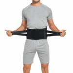 Adjustable Lower Back Brace Lumbar Support Waist Belt For Men Women Pain Relief - Image 12