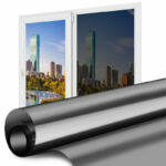 One Way Mirror Window Film Heat UV Reflective Privacy Tint Foil For Home Office - Image 2