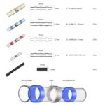 Wire Solder Connector 100PCS Sleeve Heat Shrink Butt Waterproof AWG 10-26 Splice - Image 3