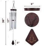 Wind Chimes for Outside Deep Tone 36 Inch Extra Large Wind Chimes Outdoor Clearance Tuned Relaxing Soothing Sound for Meditation Yoga Aluminum Religious Windchime for Garden Home Patio Porch Yard - Image 2