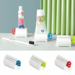 6x Toothpaste Squeezer Bathroom Tube Easy Stand Dispenser Rolling Holder Seat - Image 8