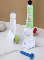 6x Toothpaste Squeezer Bathroom Tube Easy Stand Dispenser Rolling Holder Seat - Image 16