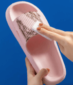 Cozy Pillow Slides Anti-Slip Sandals Ultra Soft Slippers Cloud Home Outdoor Shoe - Image 26