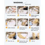 AA Hair Front Wig Womens Brazilian Human Long Curly Lace Wavy Hair Wigs US 2023 - Image 14