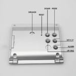 Digital Travel Alarm Clock Foldable Temperature LCD Clock Compact Desk Timer New - Image 11