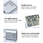 Digital Travel Alarm Clock Foldable Temperature LCD Clock Compact Desk Timer New - Image 5