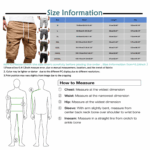 Men Casual Chino Cargo Shorts Elastic Waist Drawstring 6 Pockets Summer Trousers - Image 31