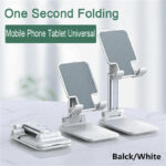 Adjustable Cell Phone Tablet Stand Desktop Holder Mount Mobile Phone iPad iPhone - Image 15