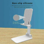 Adjustable Cell Phone Tablet Stand Desktop Holder Mount Mobile Phone iPad iPhone - Image 7