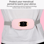 Electric Heating Menstrual Vibration Pad Belt For Period Pain Relief Cramps US - Image 15