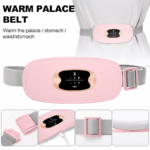 Electric Heating Menstrual Vibration Pad Belt For Period Pain Relief Cramps US - Image 3