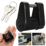 Trailer Hitch Coupler Lock Dia 1/4" Span 3/4" For Tow Boat RV Truck Car + 2 Keys - Image 5