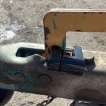 Trailer Hitch Coupler Lock Dia 1/4" Span 3/4" For Tow Boat RV Truck Car + 2 Keys - Image 9